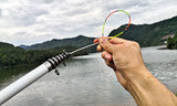 Telescópica Rock fibra de carbono  Mini vara de viagem