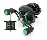 LINNHUE Melhor Carretel De Pesca High Speed 8KG Max Arrasto Reforçado Carretel Reforçado