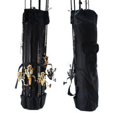 Saco  prova d 'água de Vara De Pesca Cilíndrica Nylon Sacos De Pesca Portátil Multi Uso Viagem Equipamento De Armazenamento Caso Grande Capacidade