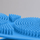 Fita de banho esponja de silicone para as costas Cinto de banho Massagem esfoliante corporal para banho