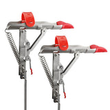 Suporte New Full Stainless para varas de pesca de mola de aço inoxidável completos automáticos, sensibilidade ajustável