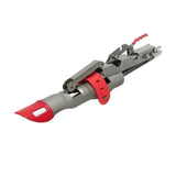 Suporte New Full Stainless para varas de pesca de mola de aço inoxidável completos automáticos, sensibilidade ajustável