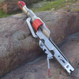 Suporte New Full Stainless para varas de pesca de mola de aço inoxidável completos automáticos, sensibilidade ajustável