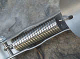 Suporte New Full Stainless para varas de pesca de mola de aço inoxidável completos automáticos, sensibilidade ajustável