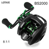 LINNHUE Melhor Carretel De Pesca High Speed 8KG Max Arrasto Reforçado Carretel Reforçado
