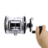 1BB tambor de pesca carretel de metal carretel de pesca de trolling enfrentar JCA
